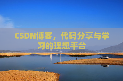 CSDN博客，代码分享与学习的理想平台